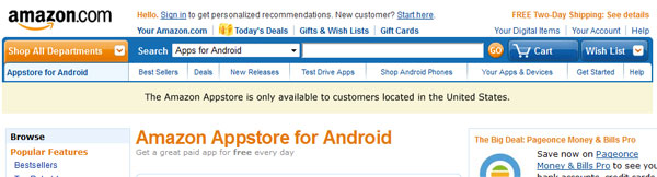 Amazon Appstore for Android Amazon Appstore for Android