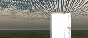 Open door binary code software hack