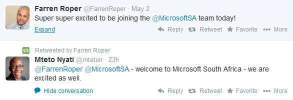 Farren Roper Microsoft