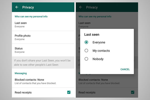 WhatsApp Privacy
