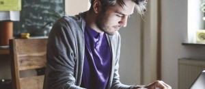 Software developer at work