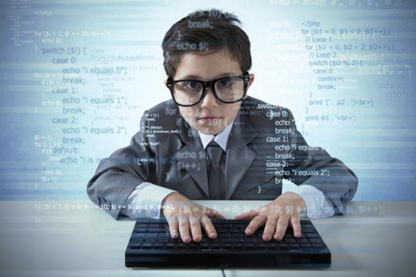 Kid software developer