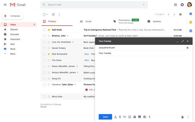 Smart compose