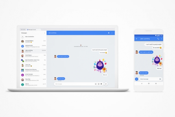 Google Android Messages Web