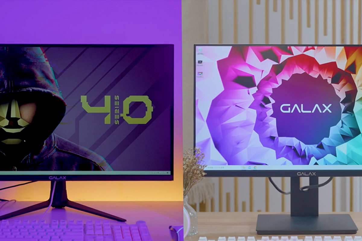 New GALAX Vivance and Prisma monitors – Now available at Matrix Warehouse