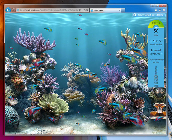 Internet Explorer 9 hardware acceleration demo